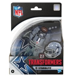 Transformers x NFL - Figurine Dallas Cowboys: Starblitz 14 cm