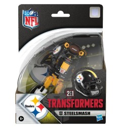 Transformers x NFL - Figurine Pittsburgh Steelers: Steelsmash 14 cm