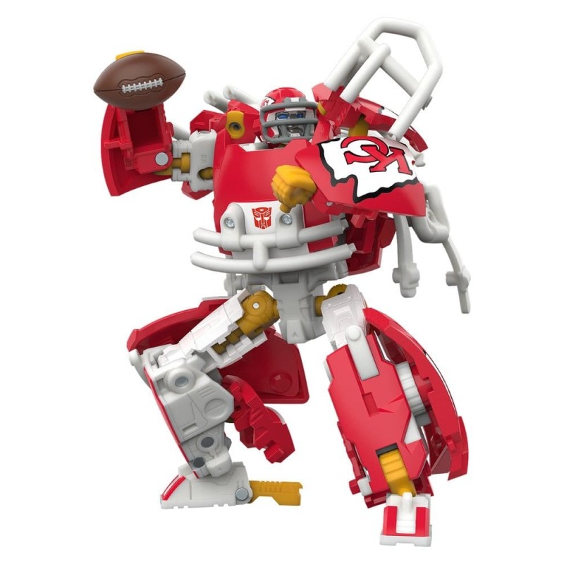 Transformers x NFL - Figurine Kansas City Chiefs: KC-59 14 cm Transformers x NFL - Figurine Kansas City Chiefs: KC-59 14 cm