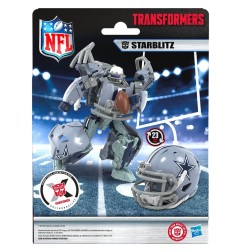 Transformers x NFL - Figurine Dallas Cowboys: Starblitz 14 cm