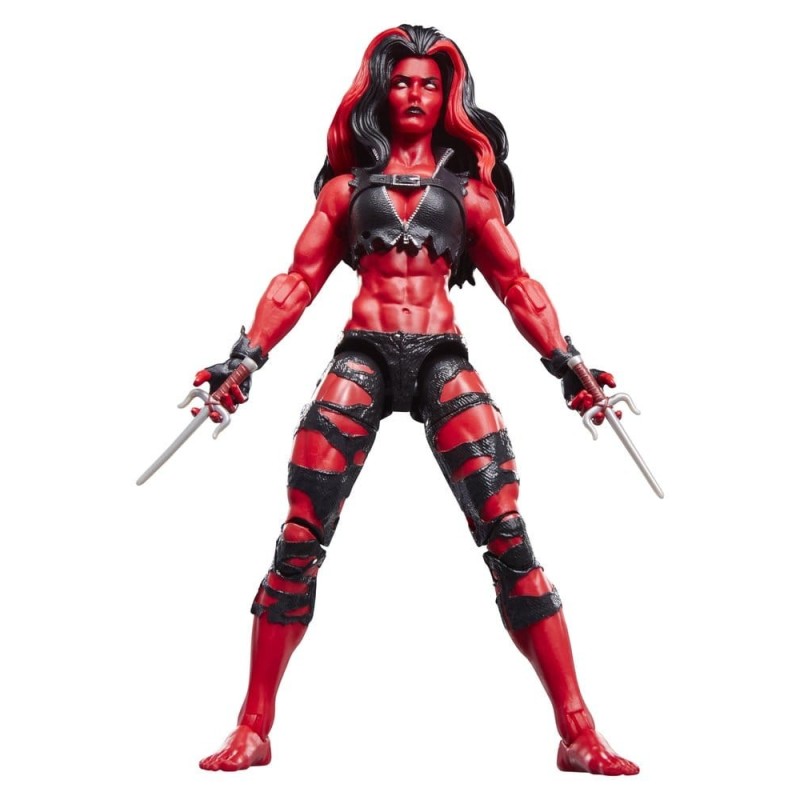 Hulk Marvel Legends - Figurine Red She-Hulk 15 cm Hulk Marvel Legends - Figurine Red She-Hulk 15 cm
