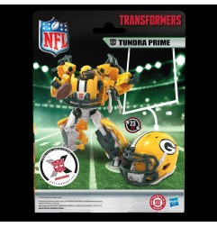 Transformers x NFL - Figurine Green Bay Packers: Tundra Prime 14 cm
