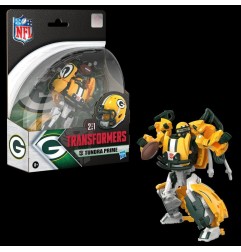 Transformers x NFL - Figurine Green Bay Packers: Tundra Prime 14 cm