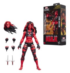 Hulk Marvel Legends - Figurine Red She-Hulk 15 cm