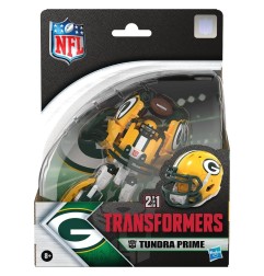 Transformers x NFL - Figurine Green Bay Packers: Tundra Prime 14 cm