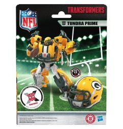Transformers x NFL - Figurine Green Bay Packers: Tundra Prime 14 cm