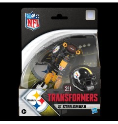 Transformers x NFL - Figurine Pittsburgh Steelers: Steelsmash 14 cm