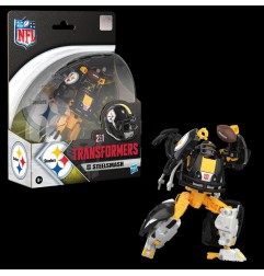 Transformers x NFL - Figurine Pittsburgh Steelers: Steelsmash 14 cm