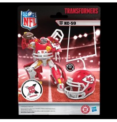 Transformers x NFL - Figurine Kansas City Chiefs: KC-59 14 cm