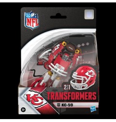 Transformers x NFL - Figurine Kansas City Chiefs: KC-59 14 cm