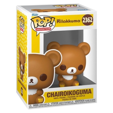 Rilakkuma - Figurine POP! Chairoikoguma 9 cm