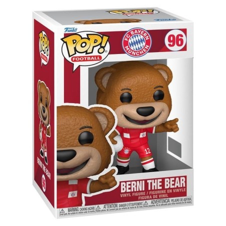 Football - FC Bayern Munich POP! Vinyl Figure Berni der Bär 9 cm