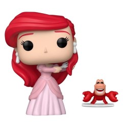 La Petite Sirène - Figurine POP! Ariel avec Sébastien 9 cm