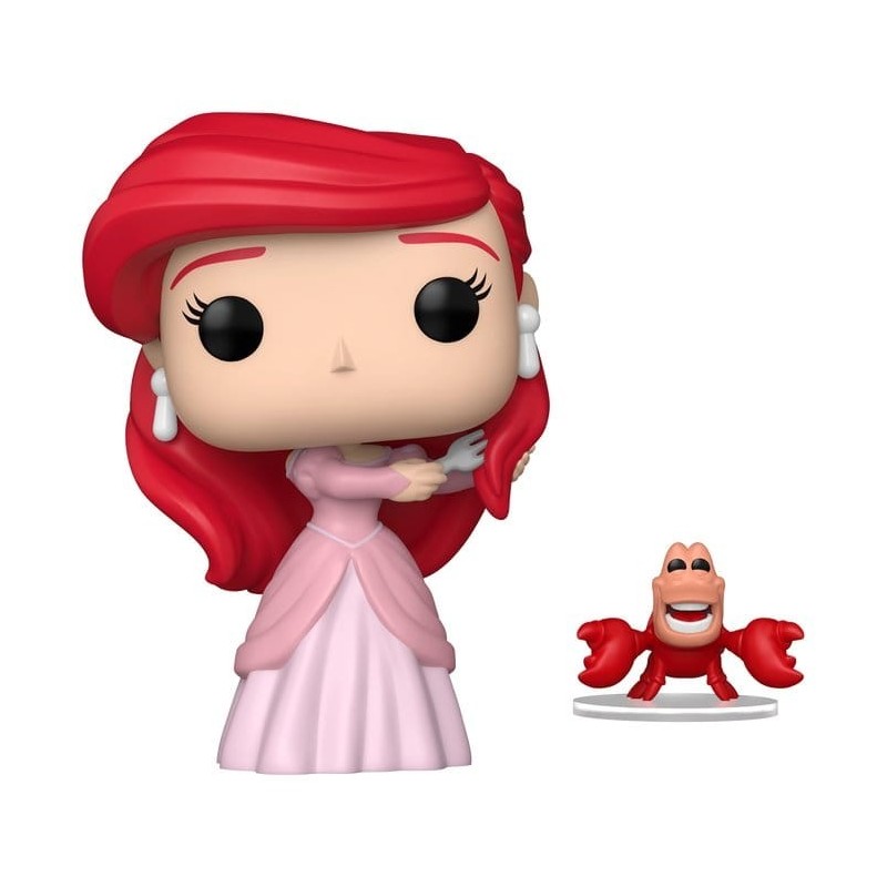 La Petite Sirène - Figurine POP! Ariel avec Sébastien 9 cm La Petite Sirène - Figurine POP! Ariel avec Sébastien 9 cm