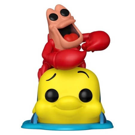 La Petite Sirène - Figurine POP! Sebastian avec Polochon 9 cm