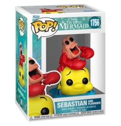 La Petite Sirène - Figurine POP! Sebastian avec Polochon 9 cm