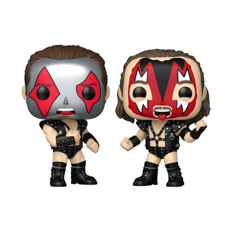 WWE - Figurines POP! Ax & Smash 9 cm