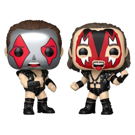 WWE - Figurines POP! Ax & Smash 9 cm