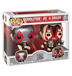 WWE - Figurines POP! Ax & Smash 9 cm