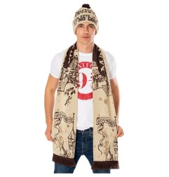 Harry Potter - Scarf Marauders Map Long Length
