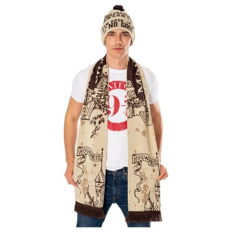 Harry Potter - Scarf Marauders Map Long Length