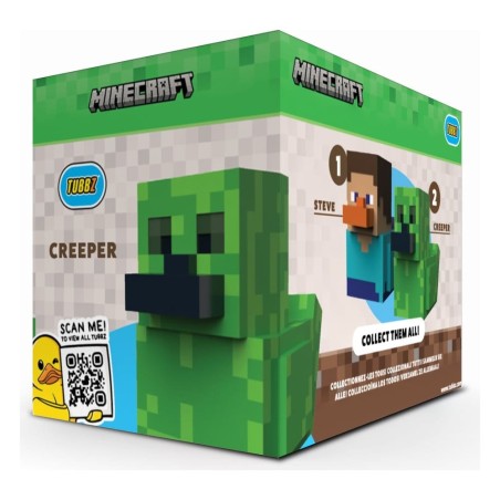 Minecraft - Figurine Tubbz Creeper Boxed Edition 10 cm