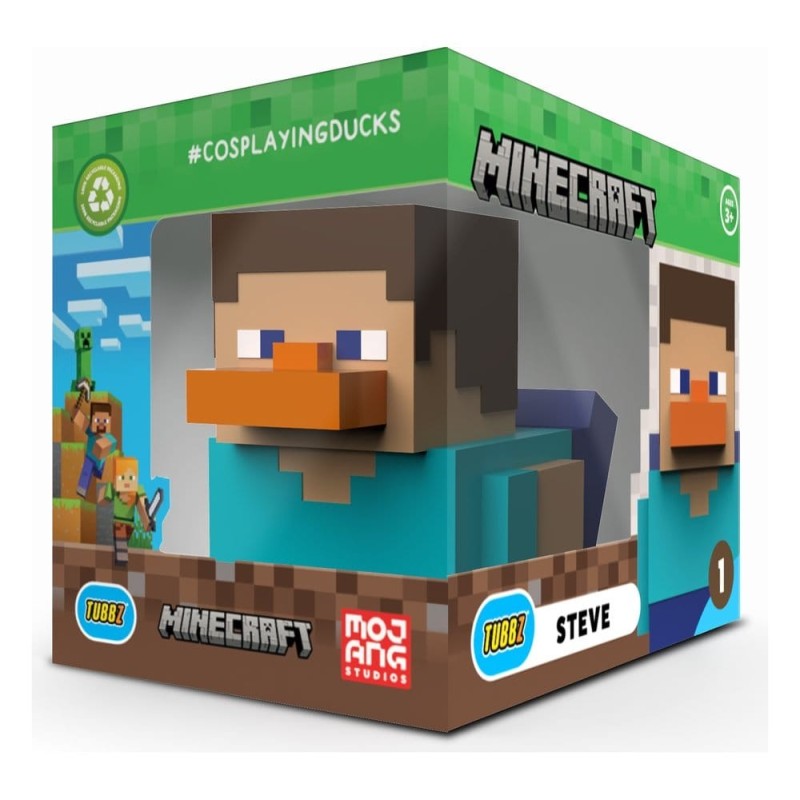 Minecraft - Figurine Tubbz Steve Boxed Edition 10 cm Minecraft - Figurine Tubbz Steve Boxed Edition 10 cm