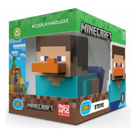 Minecraft - Figurine Tubbz Steve Boxed Edition 10 cm