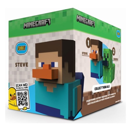 Minecraft - Figurine Tubbz Steve Boxed Edition 10 cm