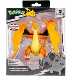 Pokémon - Figurine Pokémon Select Super-Articulated Mega Charizard Y 15 cm
