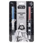 Star Wars - Set de 2 Stylos Sabre Laser Star Wars Luke Skywalker & Darth Vader