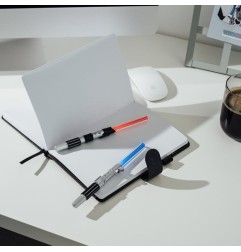 Star Wars - Set de 2 Stylos Sabre Laser Star Wars Luke Skywalker & Darth Vader