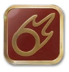 Final Fantasy XIV - Badge de job Icon Black Mage