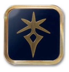 Final Fantasy XIV - Badge de job Icon Dark Knight