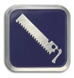 Final Fantasy XIV - Badge de job Icon Class Carpenter