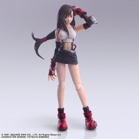 Final Fantasy VII - Figurine Bring Arts Tifa Lockhart Digital Plus Edition 14 cm