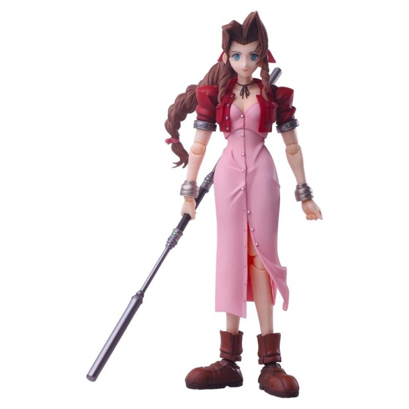Final Fantasy VII - Figurine Bring Arts  Aerith Gainsborough Digital Plus Edition 14 cm