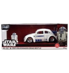 Star Wars - Diecast Model 1:24 R2-D2 1959 VW Drag Beetle