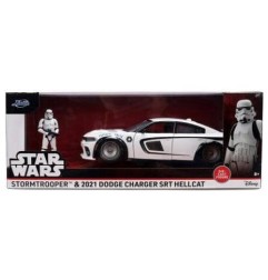 Star Wars - Véhicule 1:24 Stormtrooper Dodge Charger SRT Hellcat