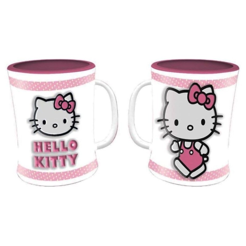 Hello Kitty - Mug Pink Emboss Hello Kitty - Mug Pink Emboss