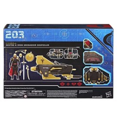 G.I. Joe Classified Series - Figurine et véhicule Set N°203 Destro & Iron Grenadier Despoiler 15 cm
