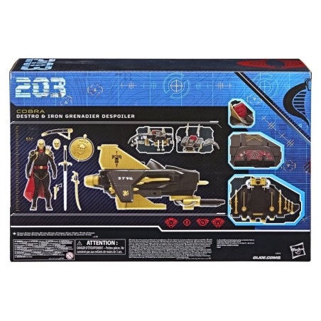 GI Joe - G.I. Joe Classified Series Action Figure and Vehicle Set N°203 Destro & Iron Grenadier Despoiler 15 cm