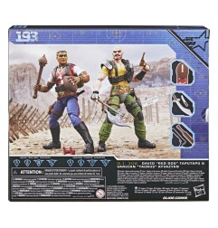 G.I. Joe Classified Series - Pack 2 figurines N°193 David "Red Dog" Taputapu & Varujan "Taurus" Ayvazyan 15 cm