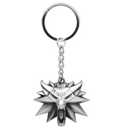 The Witcher 3 - Porte-clés Wolf Medallion