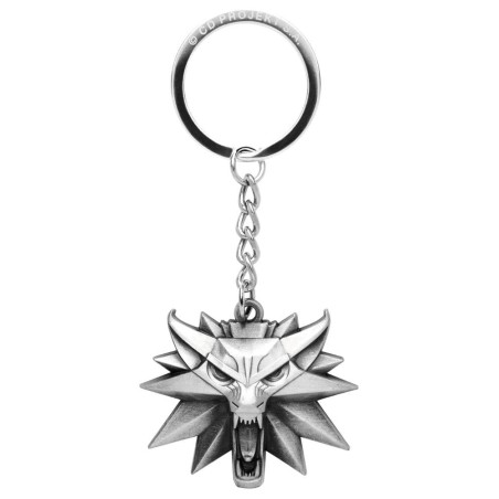 The Witcher 3 - Porte-clés Wolf Medallion