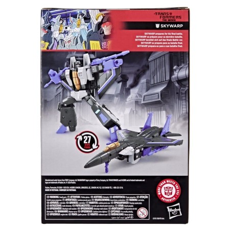 Transformers - The : The Movie Studio Series Voyager Class Action Figure Skywarp 17 cm