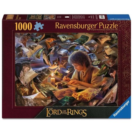 Le Seigneur des Anneaux - Puzzle Le Voyage de Frodon (1000 pièces)