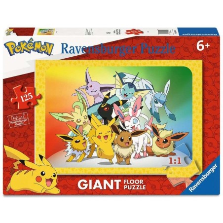 Pokémon - Giant Floor Jigsaw Puzzle (125 Pieces)