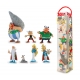 Asterix -  Tubo 7 figurines personnages d' Astérix 4 à 10 cm