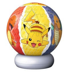 Pokémon - 3D Jigsaw Puzzle Ball Nightlight (73 Pieces)